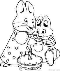 Young children will design and color new pajamas for max in this early learning activity. Max And Ruby Coloring Pages Coloringall