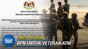 Sumbangan veteran tentera tidak berpencen. Pakej Prihatin Rm 500 Untuk Veteran Atm Tidak Berpencen Youtube