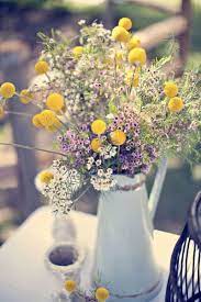 Templeton Wedding By Three Nails Photography Wedding Flowers Yellow Wedding Billy Buttons