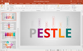 animated pestle analysis powerpoint template