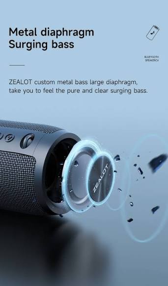 S51 Pro Bluetooth speaker-ZEALOT