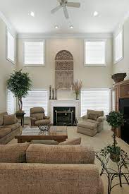 54 Living Rooms With Soaring 2 Story Cathedral Ceilings High Ceiling Living Room Living Room Decor Traditional Brown Living Room
