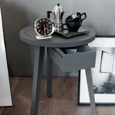 Bedside table design bedside table round cool bedside tables bedside cabinet night stands bedroom round bedside small side table home accessories modern bedside. Gray 45 Gervasoni Side Table Bedside Table In Solid Wood With Drawer Available In Different Dimensions Sediarreda Com