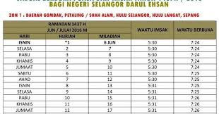 Jadual waktu berbuka puasa dan imsak negeri selangor bagi ramadhan 2021m / 1442h, sepertimana disiarkan oleh jabatan kemajuan islam malaysia (jakim). Atiehilmi Com Malaysian Lifestyle Blogger Jadual Imsak Dan Berbuka Puasa 2016 Negeri Selangor