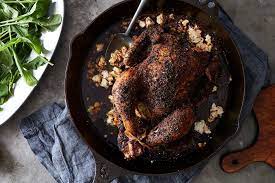 Melissa Clark S Feta Brined Roast Chicken Recipe On Food52 Recipe Roast Chicken Recipes Good Roasts Food 52