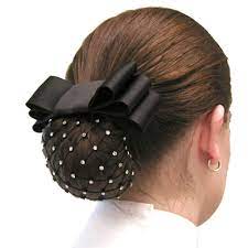 Diamond Net Show Bow In 2021 Hair Nets Diamond Hair Hair Accessories