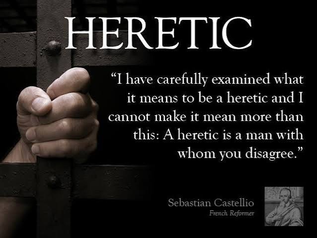 HERETICS in the Church!. And Why We Desperately Need Them | by Keith  Michael | New Journey | Medium