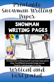Find high quality paper clipart, all png clipart images with transparent backgroud can be download for free! Snowman Writing Paper In 2020 Writing Paper Snowman Writing Stages Of Writing