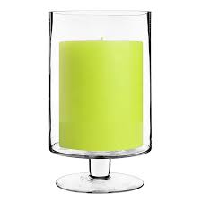 752 results for large glass candle holders. 13 5 Contemporary Short Stem Glass Candle Holder Glass Vases Depot