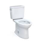 Drake 2-Piece 1 28 GPF Single Flush Elongated Toilet in Cotton White 7001050 TOTO