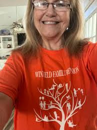 Thank you to the Winfield Hobbs family for the family reunion shirts🧡