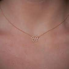 14kt Rose Gold Diamond Floral Necklace Necklace Chain Measures 16 18 With Adjustable Clasp Sku Asn0591 R C Girly Jewelry Gold Jewelry Fashion Stylish Jewelry