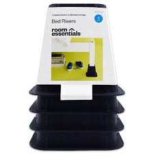 We like matching our bed risers to our bed frame for a more consistent look. 4pk Bed Risers Espresso Room Essentials Target
