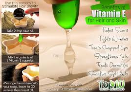 Helps improve the appearance of scars and burns. Vitamin E Capsules For Hair Growth How To Use