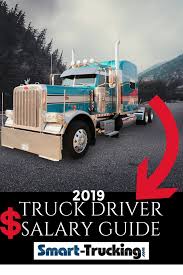 2019 Truck Driver Salary Reference Guide The Only One You Need It S Important To Know If The Truck Driving Job Truck Driving Jobs Truck Driver Custom Trucks