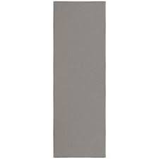Lyndon Solid Grey 2 ft. x 5 ft. Rectangle Indoor Runner Rug MT1005717US