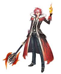 Male Human Red Staff Wizard Pathfinder Pfrpg Dnd D D 3 5 5th Ed D20 Fantasy Anime Character Design Anime Warrior Anime Guys