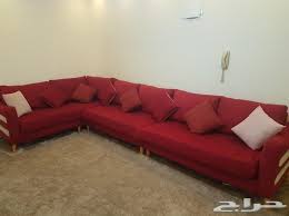 كنب احمر حرف L