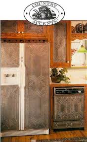 Vertical wheat panel in solid copper $21.95. Appliance Front Collection Kitchen Make Over Ideas By Country Accents
