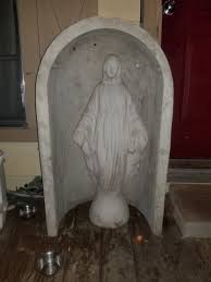 Concrete statuary and sculpture design ideas. Concrete Virgin Mary Statue Concrete Cover For Sale In San Antonio Tx Offerup