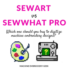 Embroidery digitizing software uses graphics to creates designs, lettering, monograms, photos, cross dime inspirations pep perfect embroidery professional digitizing software for mac and free ground shipping to the contiguous usa. Sewart Vs Sewwhat Pro Machine Embroidery Software