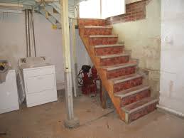 There is no faster, easier or better way to build super strong and economical basement stairs. Basement Stairs Adventures In Remodeling