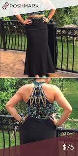 Black And Gold 2 Piece Prom Dress Dave Johnny Black Jeweled 2 Piece Prom Dress Black 2 Piece Prom Dress With Jeweled Top And Waist Of Sk Piece Prom Dress 2 Piece Prom Dress Black Prom Dresses