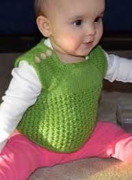 This simple simple knitted baby pullover is a lovely little knitting project. Vests For Babies And Children Knitting Patterns In The Loop Knitting