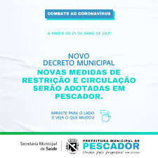 Jul 09, 2021 · eis o que pode e não pode fazer com as novas medidas: Prefeitura Municipal De Pescador