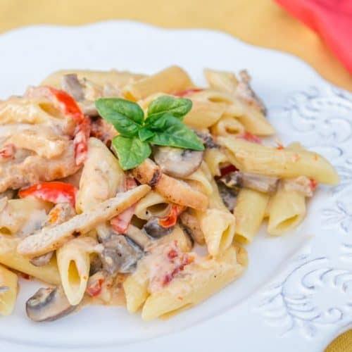 Penne Alfredo (Veg)