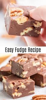 Easy Microwave Fudge Fudge Recipe Condensed Milk Fudge Recipes Easy Easy Chocolate Fudge