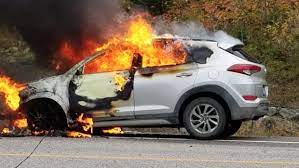 Fire as a result of an accident. My Car S On Fire Drivers Fear For Their Safety As Years Long Recall Rollout Drags On Cbc News