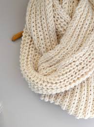 You can easily make two of this quick and easy infinity scarf knowing only the basic knit and purl stitches. Big Knit Scarf Pattern Mama In A Stitch