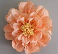 20 Inch Tissue Paper Flower Paper Flowers Tissue Paper Flowers Diy Tissue Paper Flowers