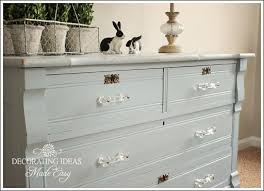 I used 2 slightly watered down coats of chalk paint then 2 coats of polycrylic. Chalk Paint Furniture Jennifer Decorates