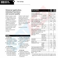 A compact and economical floor spring, only 40 mm of height and indicated for doors with weight of up to 100 kg. Floor Spring Hinge Dorma Bts 75v Engsel Lantai Tanam Pintu Kayu Kaca Floor Hinge Bts 75 Dorma Shopee Indonesia