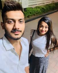 Axar patel and his wife 😍♥️ . Follow