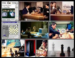 First computer program to defeat world champion in a game under tournament. Mensch Gegen Maschine Deep Blue Schlagt Schach Weltmeister Sportbriefmarken