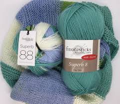 We will start at the beginning and create together. Beginners Knit Kit Stripe Wool N Yarn