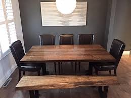 Treegreenteam Com 705 607 0787 Or 705 606 1568 100 Salvaged Trees Brought Back To Life Plea Live Edge Table Dining Furniture Makeover Rustic Dining Furniture