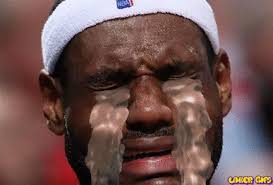 Lebron James Crying