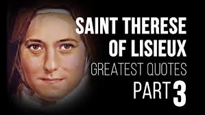 St. Therese of Lisieux QUOTES