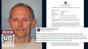 BREAKING: Ferguson cancels release for killer