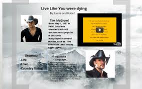 Live like you were dying lyrics. Live Like You Were Dying By Jamie Katie Hayes Claspille