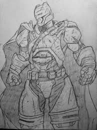 Armored Suit Batman Sketch Superhero Art Batman Batman And Superman