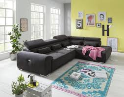 Monitorständer bildschirm monitorerhöhung schreibtischaufsatz mit ablagefach neu. Iwaniccy Eckkombination Padua In Stoff Grau