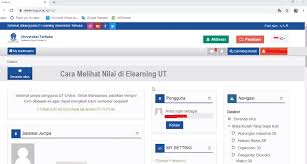 Tutorial mudah dan cepat cara melihat nilai keseluruhan universitas terbuka tag : Cara Melihat Nilai Di Ut Https Sia Ut Ac Id Pendidikan Sch Id