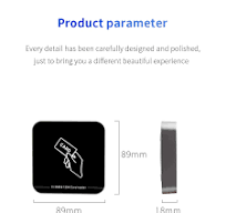 Dual Frequency 125khz 13.56mhz Contactless Smart NFC Card Desktop Reader  Plug and Play Rfid USB Card Reader