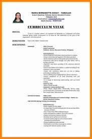 Ganz einfach mit xings cv creator. Sample Resume For Fresh Graduate Teachers In The Philippines Best Resume Examples