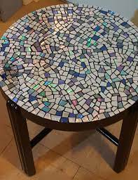 Search your home for a rectangular prism. Cd Mosaic Table 3 Steps With Pictures Instructables
